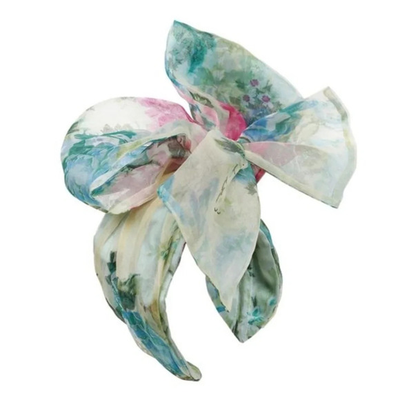 Anthropologie Deepa Gurnani  Bow Organza Headband main image 5